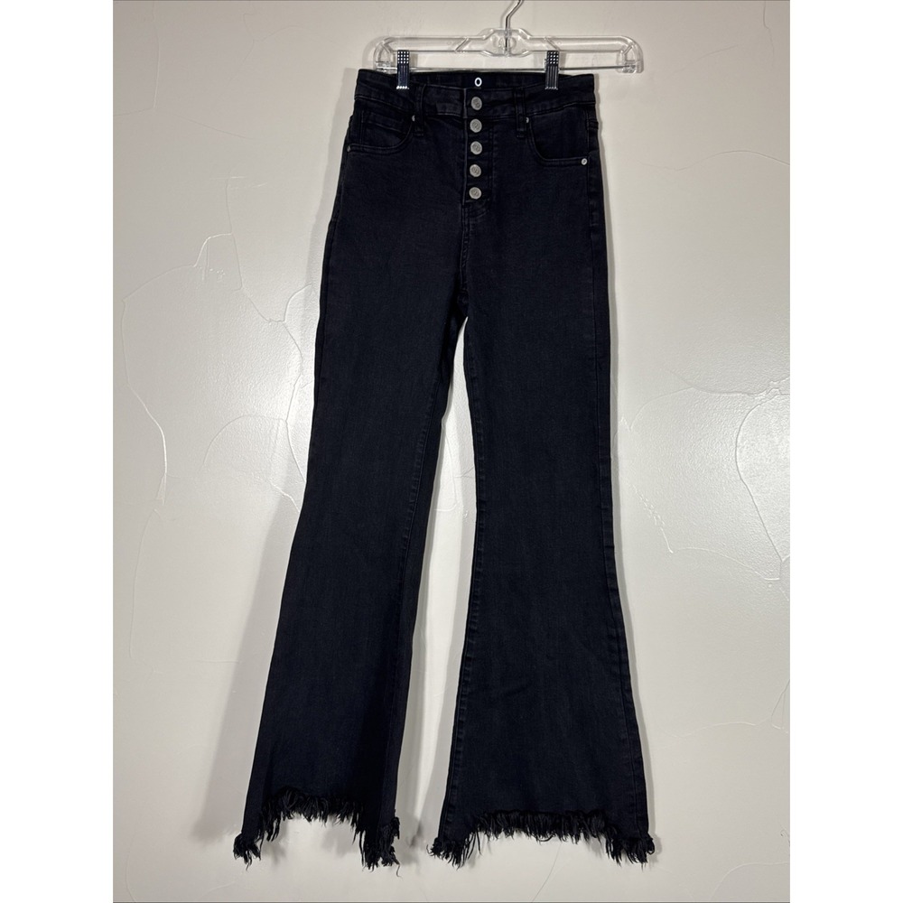 Women 5  26 Insane Gene Los Angeles Distressed Ankle Jeans Denim Pants